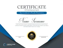 Amostra Certificado Corel