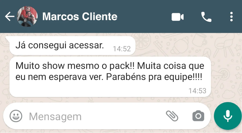 Depoimento Marcos - Cliente