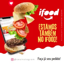 Amostra Hamburgueria Canva